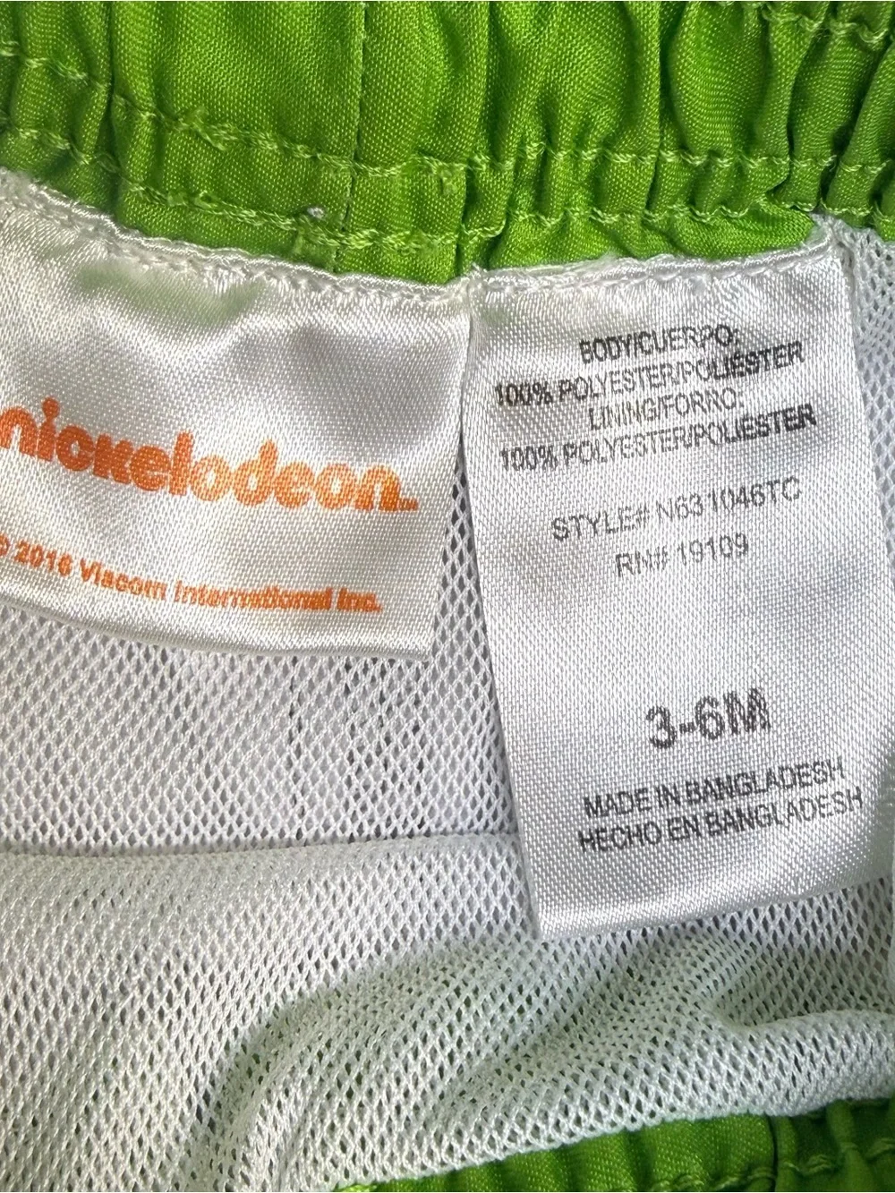 Boys 3-6 month Nickelodeon Teenage Mutant Ninja Turtles Swim Trunks